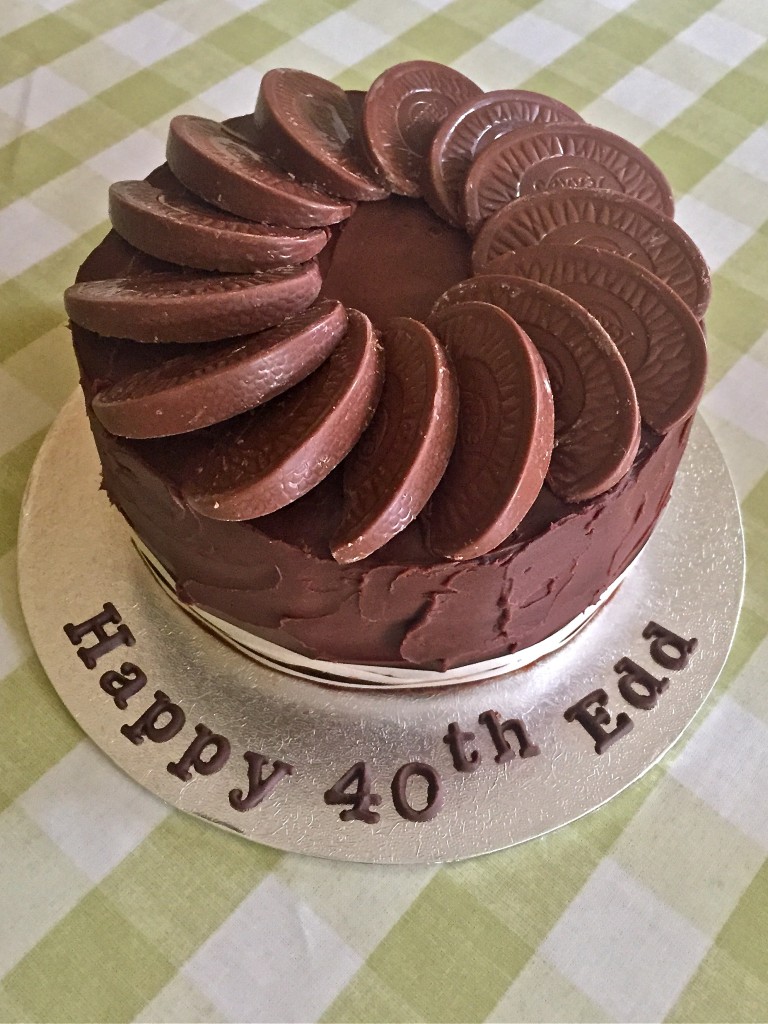Chocolate Orange Birthday Cake